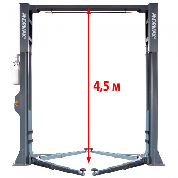 Двостійковий підйомник 6,8 т "Direct Drive", "Double S" конструкція колон 380V/50Hz