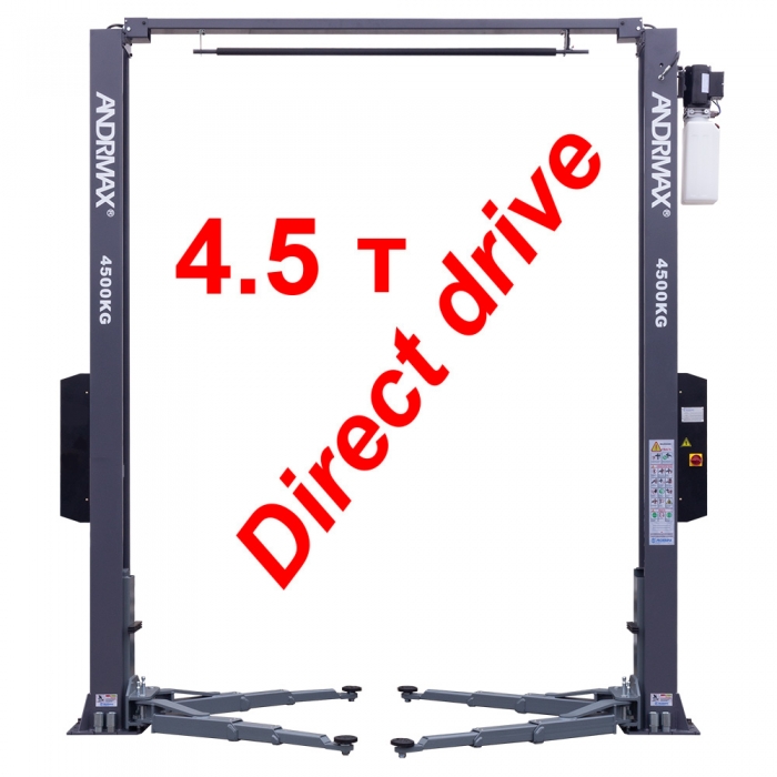 Двостійковий підйомник 4,5 т "Direct Drive", 380V/50Hz
