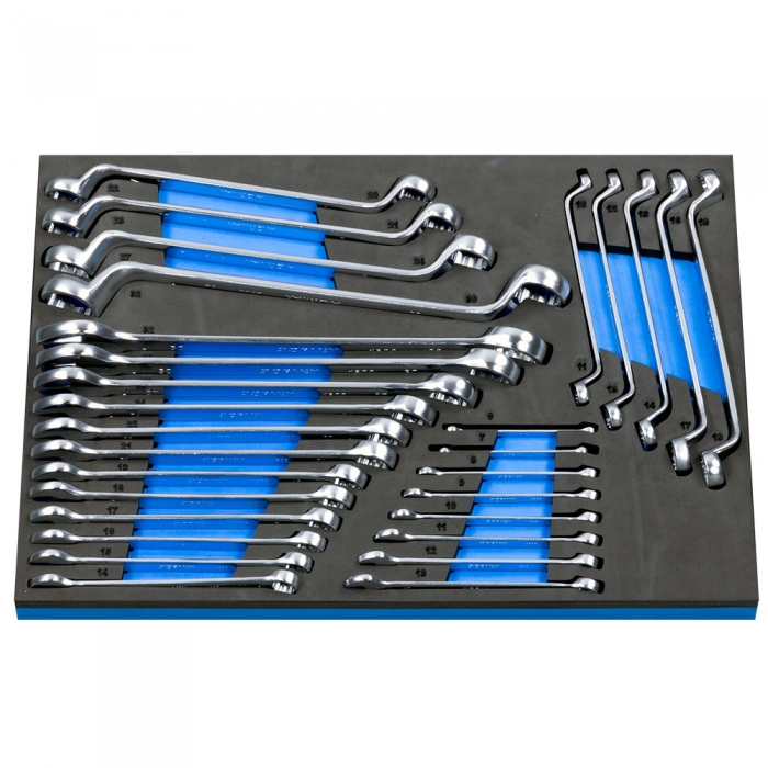 Набір ключів накидних і комбінованих, 29 одиниць