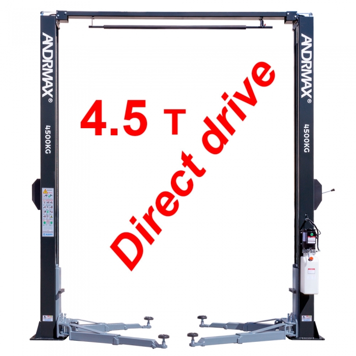 Двостійковий підйомник 4,5 т "Direct Drive", 220V/50Hz або 380V/50Hz