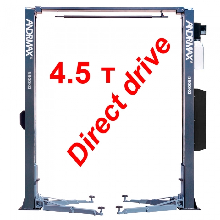 Двостійковий підйомник 4,5 т "Direct Drive", 380V/50Hz
