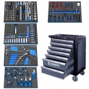 Візок 7 полиць з набором інструменту 264 одиниць - Фото 1