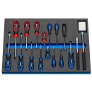 Візок 7 полиць з набором інструменту 287 одиниць - Фото 9