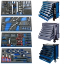 Візок 7 полиць з набором інструменту 300 одиниць - Фото 1