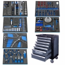 Візок 7 полиць з набором інструменту 287 одиниць - Фото 1