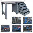 Стіл слюсаря з набором інструменту 344 одиниці - Фото 1
