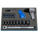 Візок 7 полиць з набором інструменту 283 одиниць - Фото 9