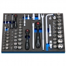 Візок 7 полиць з набором інструменту 264 одиниць - Фото 4