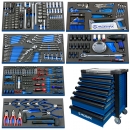 Візок 7 полиць з набором інструменту 362 одиниці - Фото 1