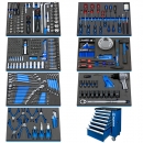 Візок 7 поличок з набором інструменту 306 одиниць - Фото 1