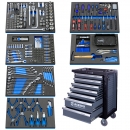Візок 7 полиць з набором інструменту 256 одиниць - Фото 1