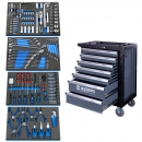 Візок 7 полиць з набором інструменту 220 одиниць - Фото 1